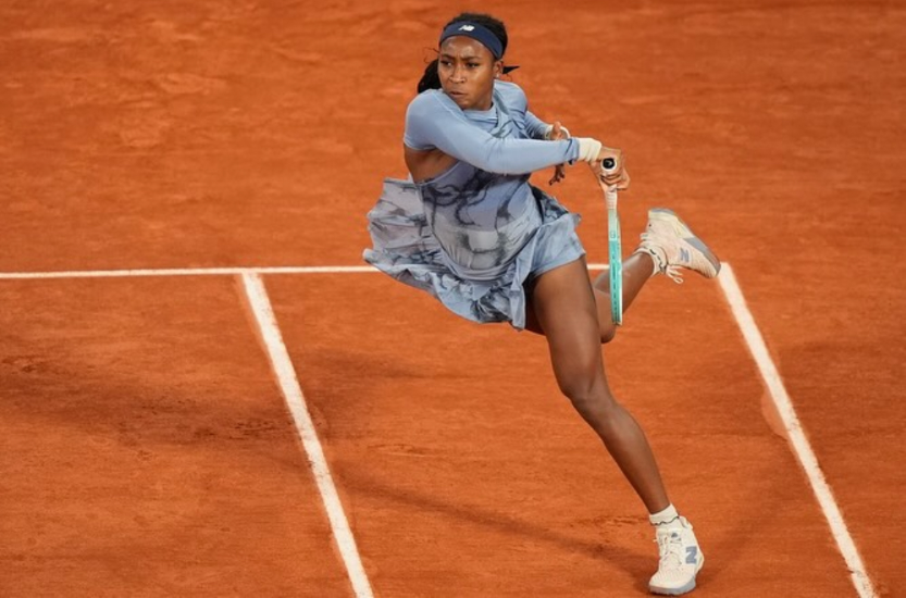 Кори Гауфф одержала победу над Луа Буассон и стала второй финалисткой турнира Roland Garros