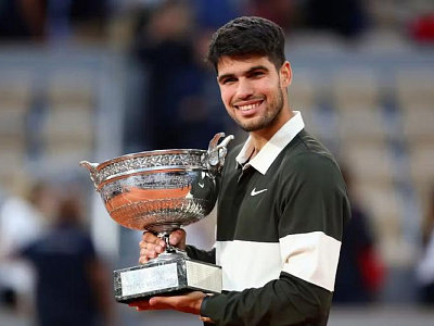 Алькарас рассказал о налоговых выплатах с призовых на Roland Garros